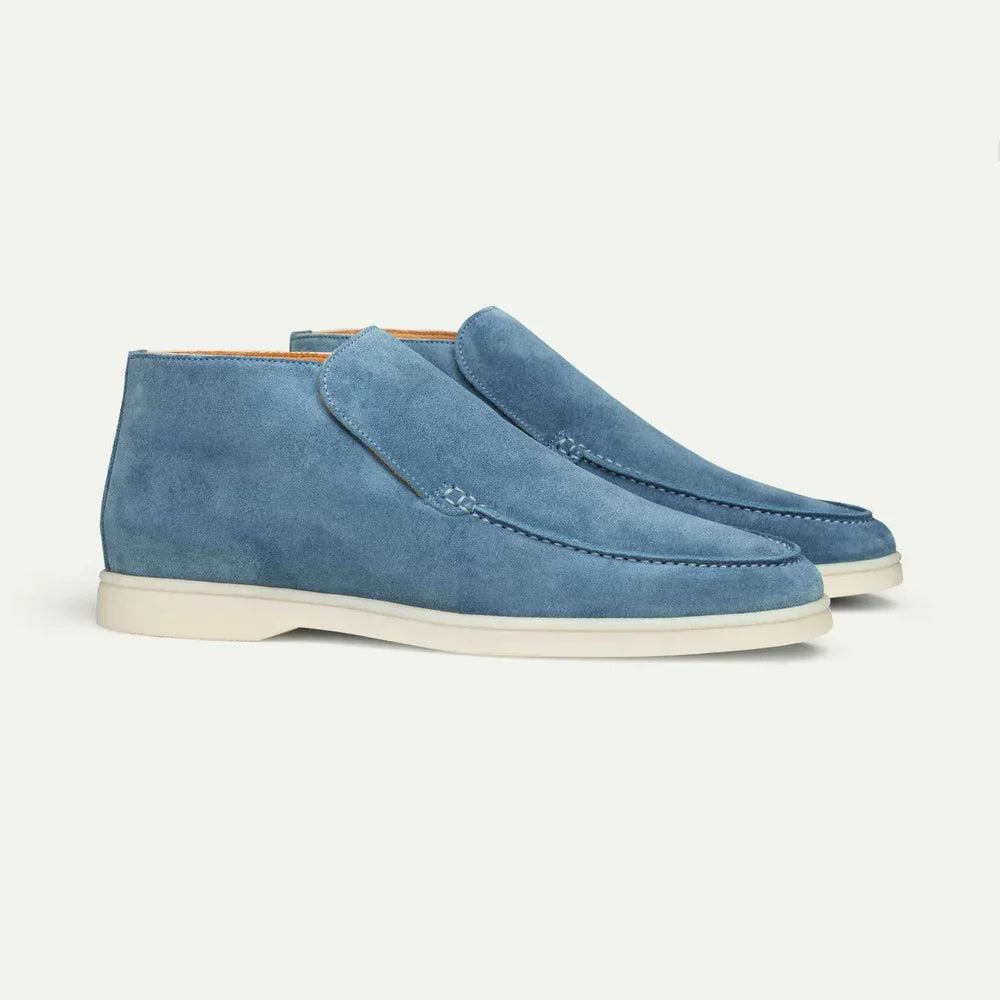 Roderick Casual Suede Half-High Loafers for Men