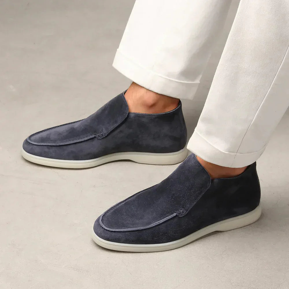 Roderick Casual Suede Half-High Loafers for Men