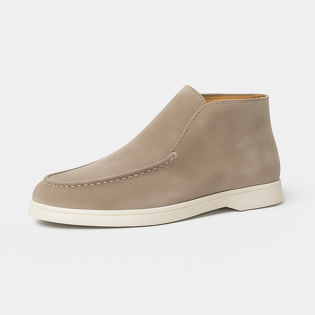 Roderick Casual Suede Half-High Loafers for Men