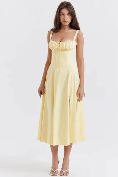 Ruby Corset Midi Dress
