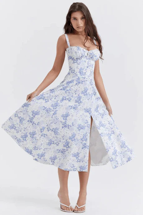 Ruby Corset Midi Dress