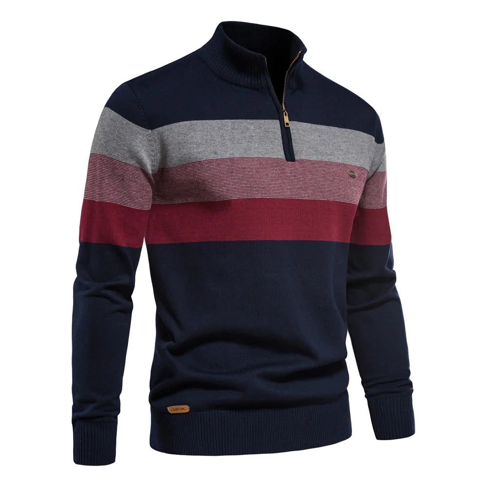 Pierre Stylish Half Zip Sweater