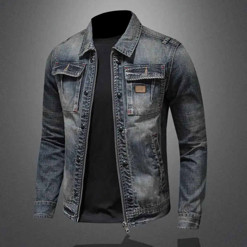 Antoine Vintage men's denim jacket