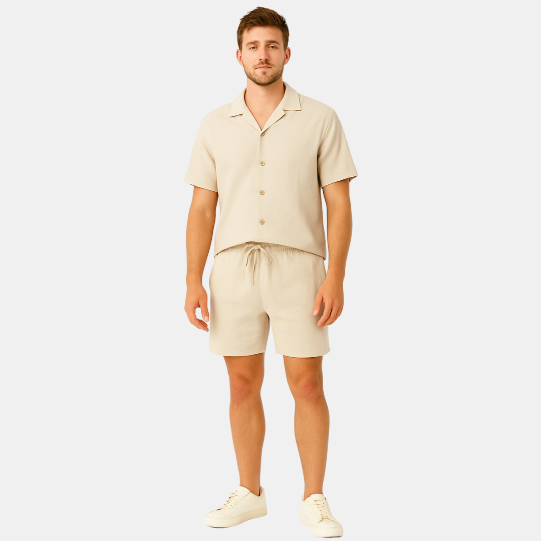 Prince Textured Summer Set For Men