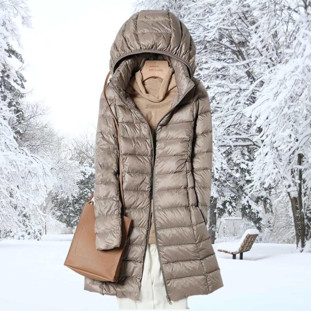 Kylie Ultralight down jacket for winter