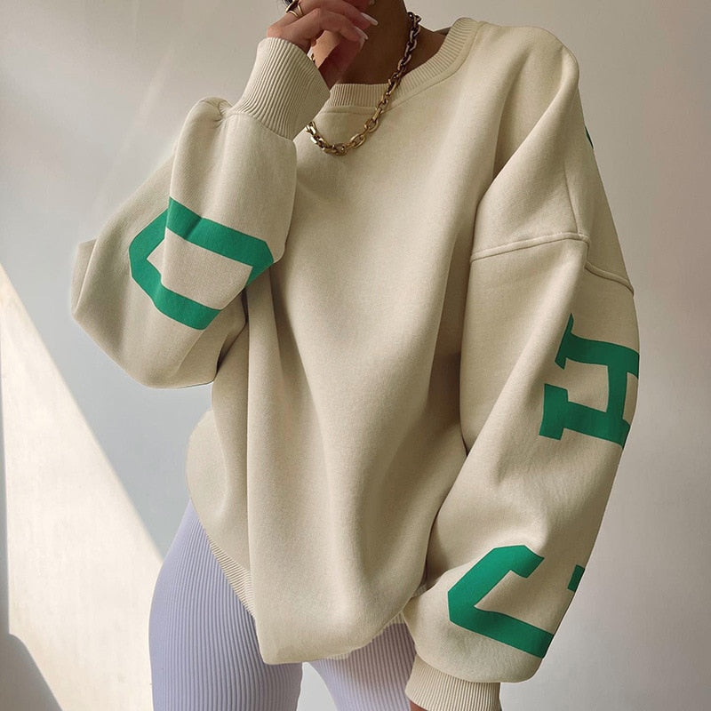 Bailey Oversized jumper with long sleeves