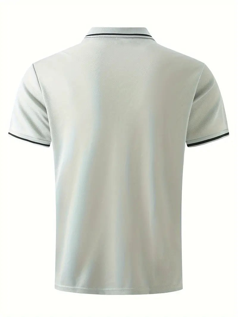 Sjoerd Contrast-Tipped Polo Shirt for Men