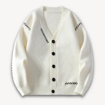 Sylvan Men’s V-Neck Button Cardigan