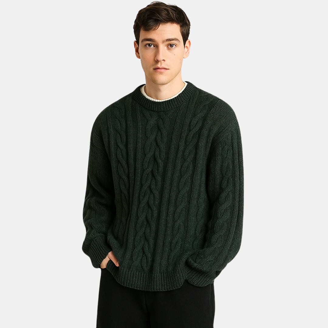Terence Chunky Knit Men’s Sweater