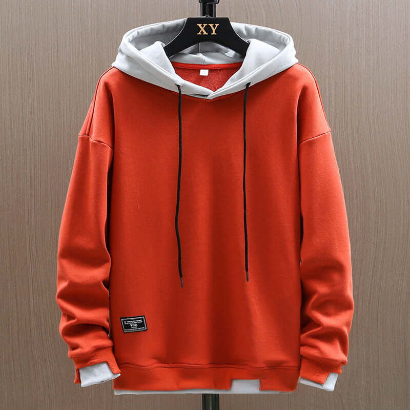 Troy Men's Hoodie with Contrast Hood