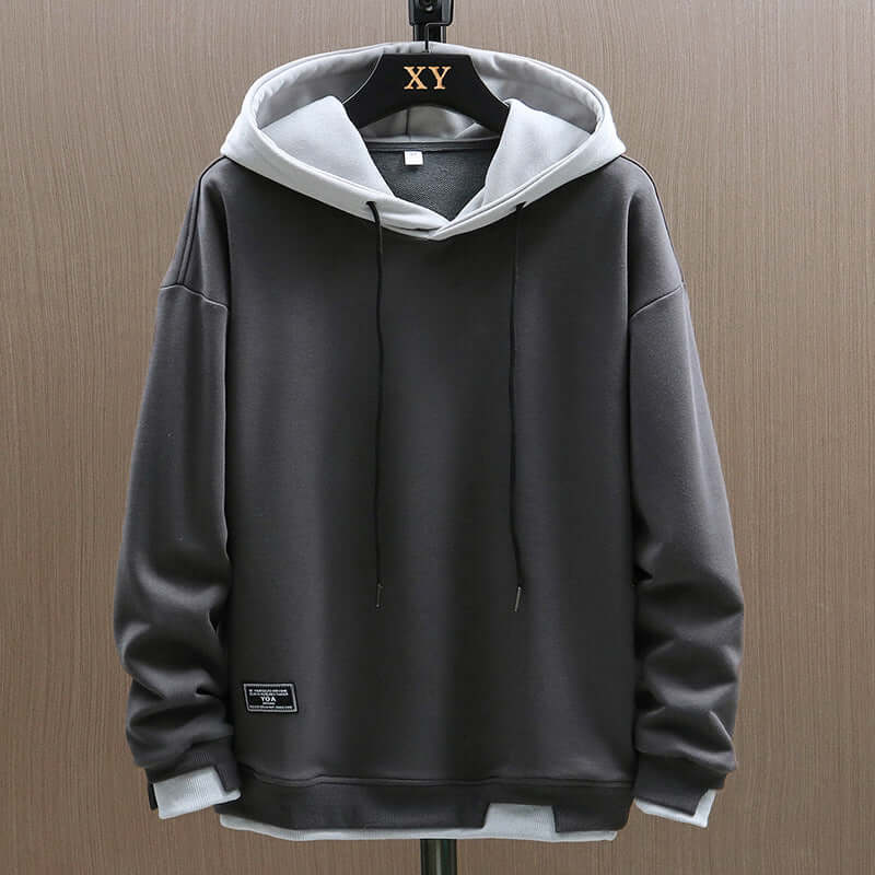 Troy Men's Hoodie with Contrast Hood