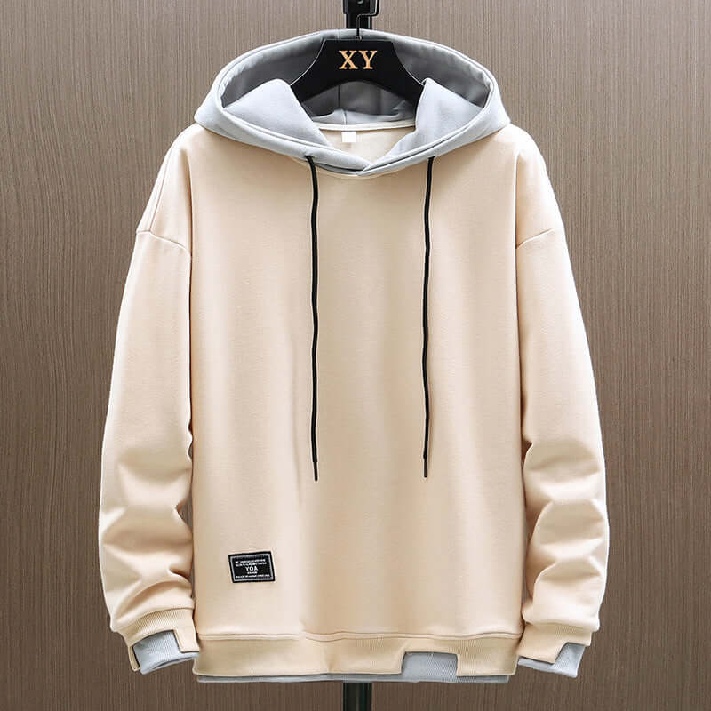 Troy Men's Hoodie with Contrast Hood