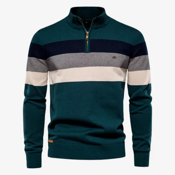 Pierre Stylish Half Zip Sweater