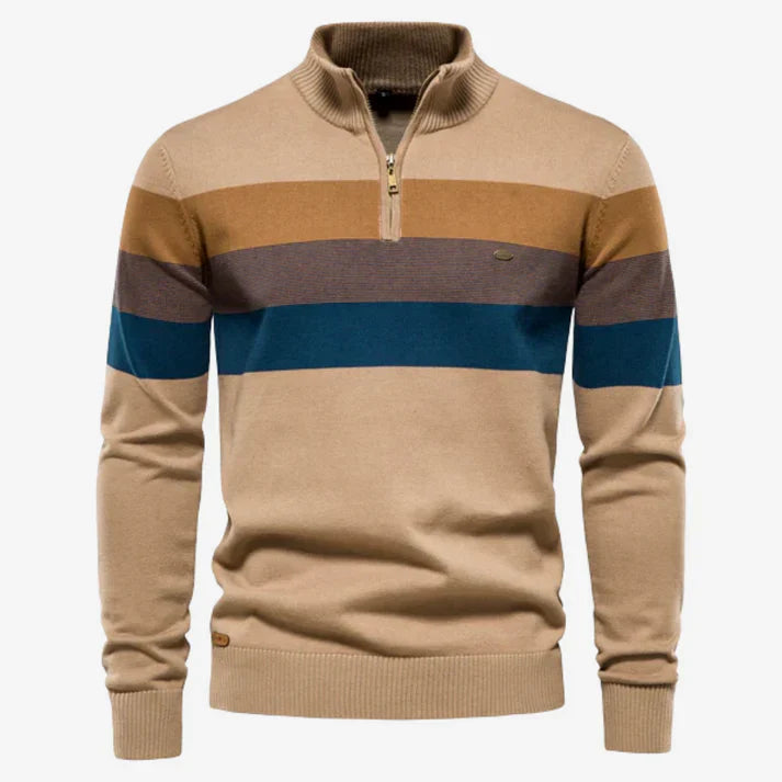 Pierre Stylish Half Zip Sweater