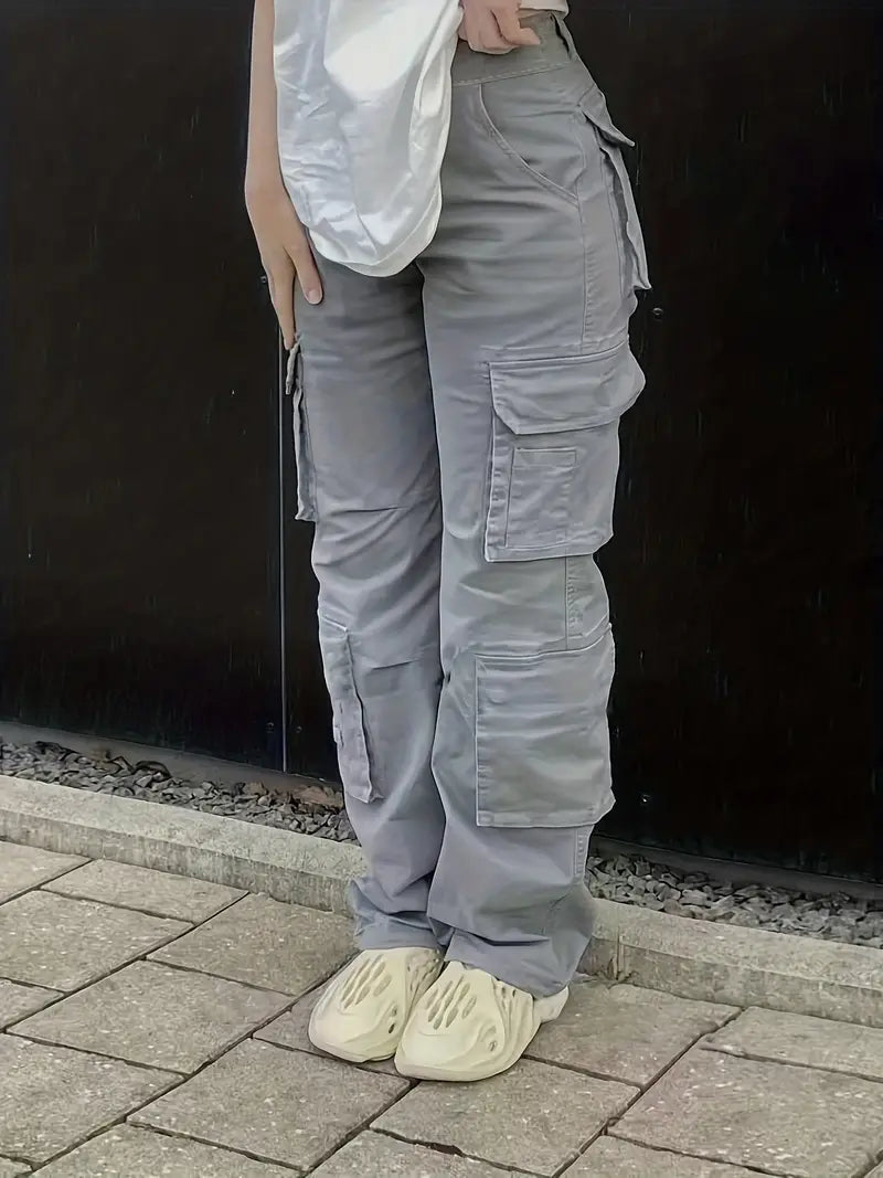 Victoria High-Waisted Cargo Pants