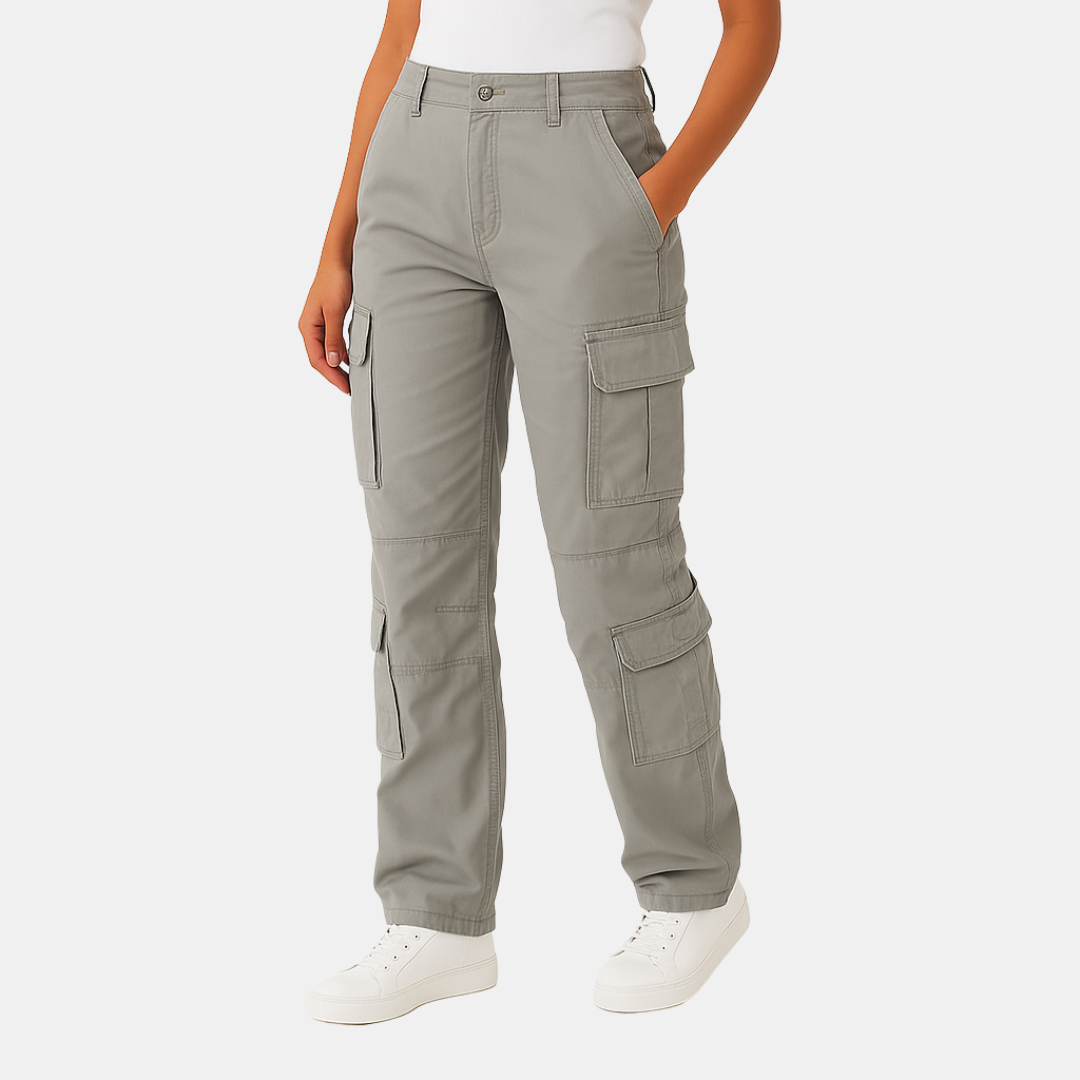 Victoria High-Waisted Cargo Pants