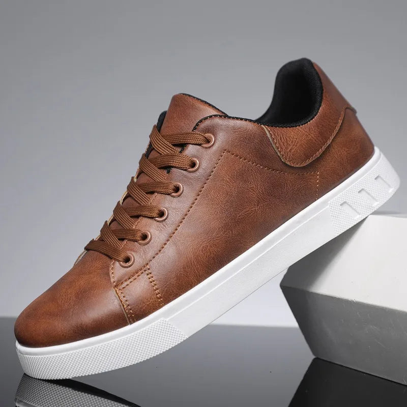 Vinn Modern Leather Look Sneakers