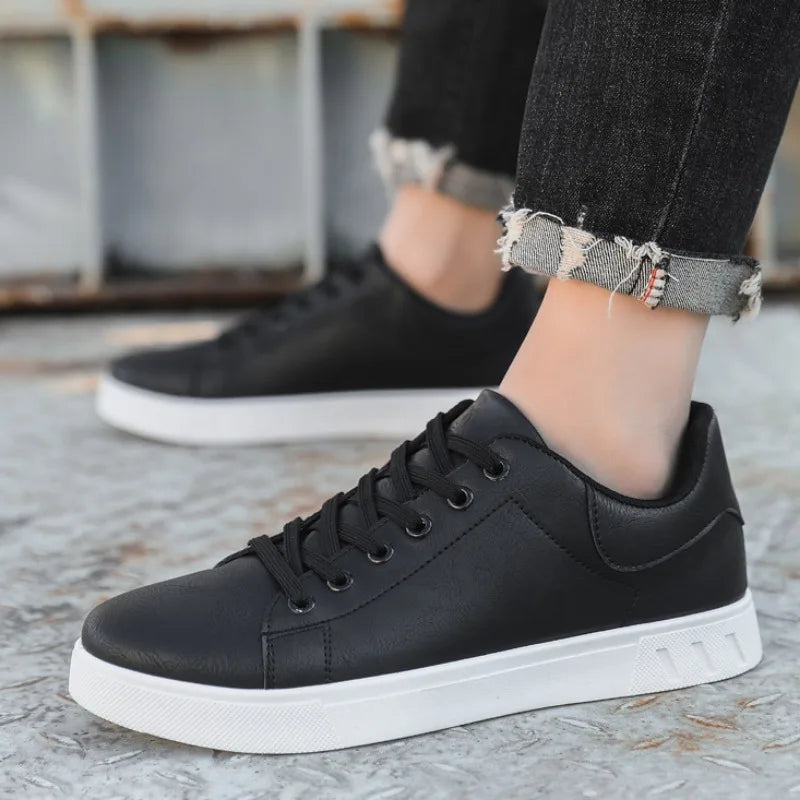Vinn Modern Leather Look Sneakers