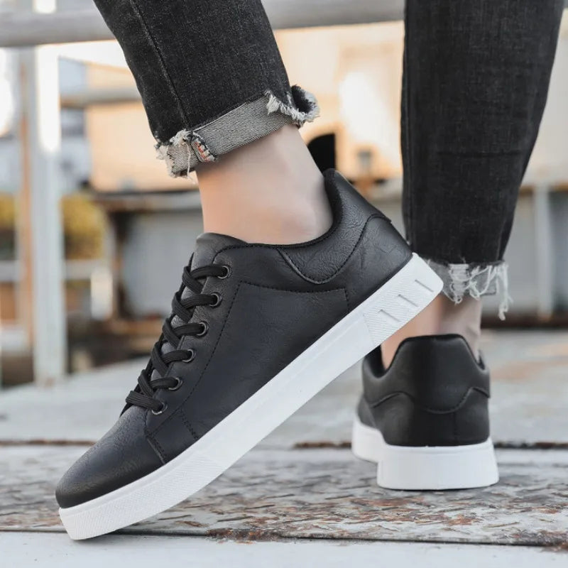 Vinn Modern Leather Look Sneakers