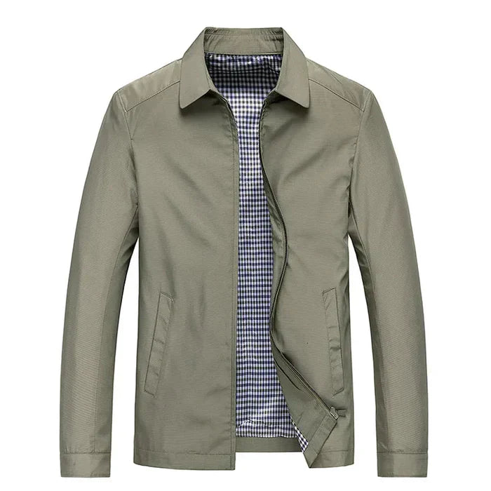 WALT CASUAL ZIP JACKET WITH COLLAR