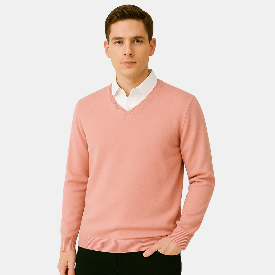 Wesley Classic V-Neck Sweater
