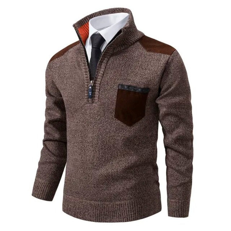 William Men’s Half-Zip Sweater