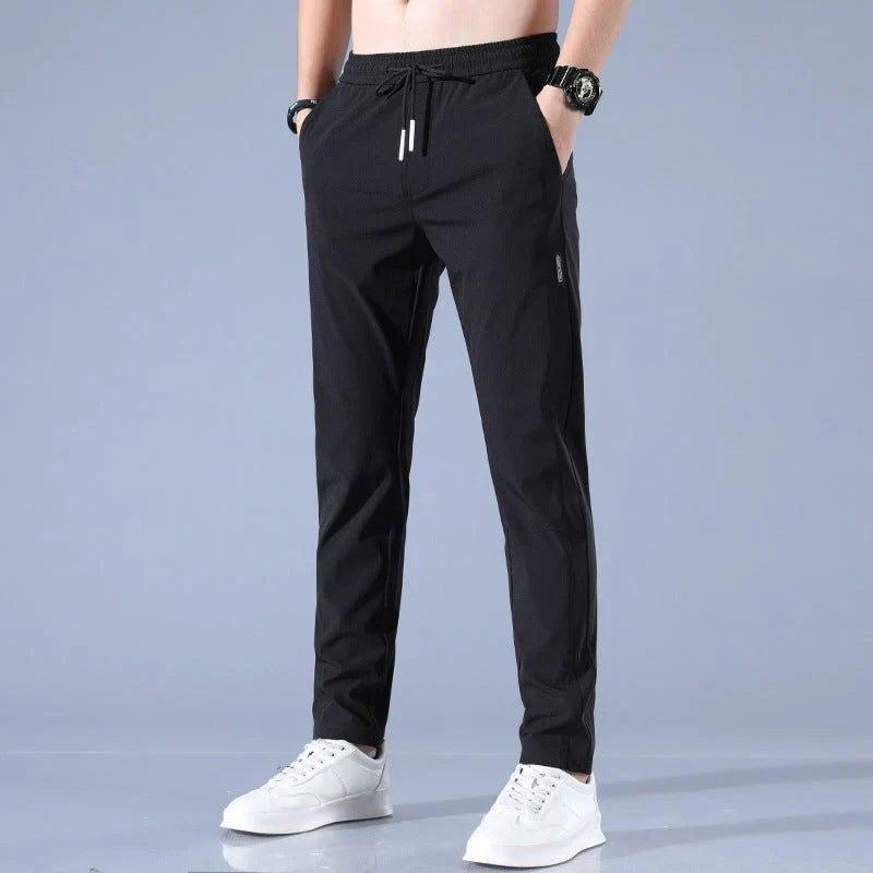 William Men’s Sporty Joggers with Tapered Fit