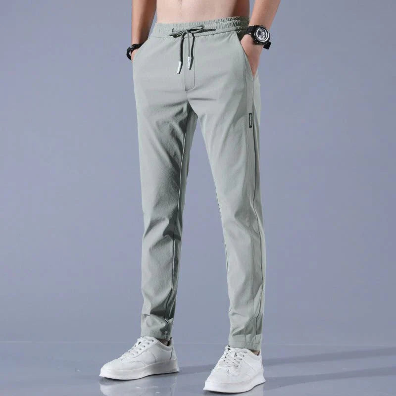 William Men’s Sporty Joggers with Tapered Fit
