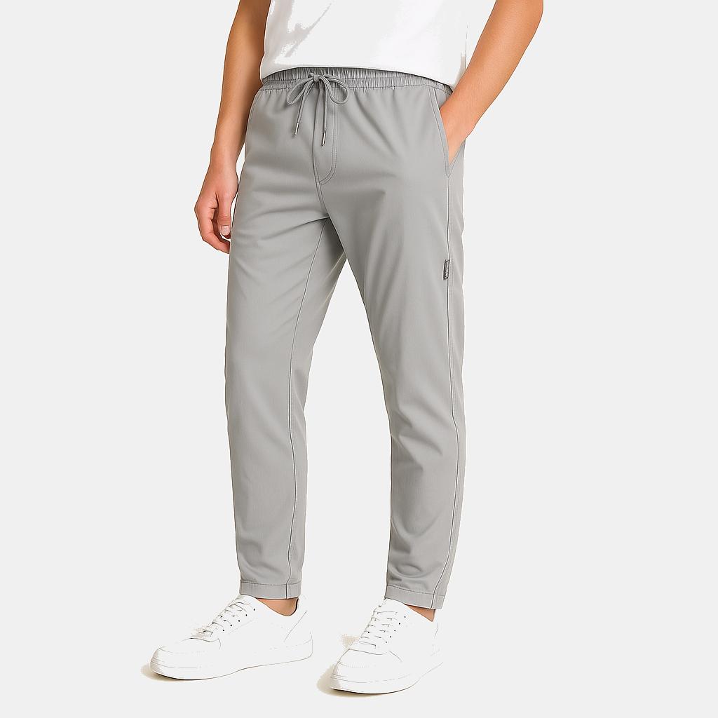 William Men’s Sporty Joggers with Tapered Fit