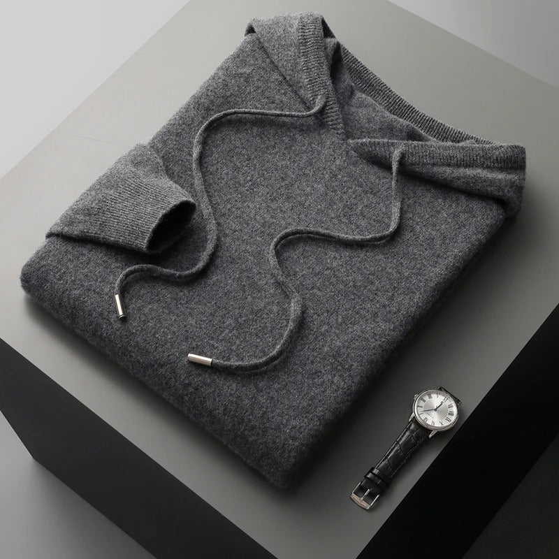Zane Wool-Blend Men's Hoodie