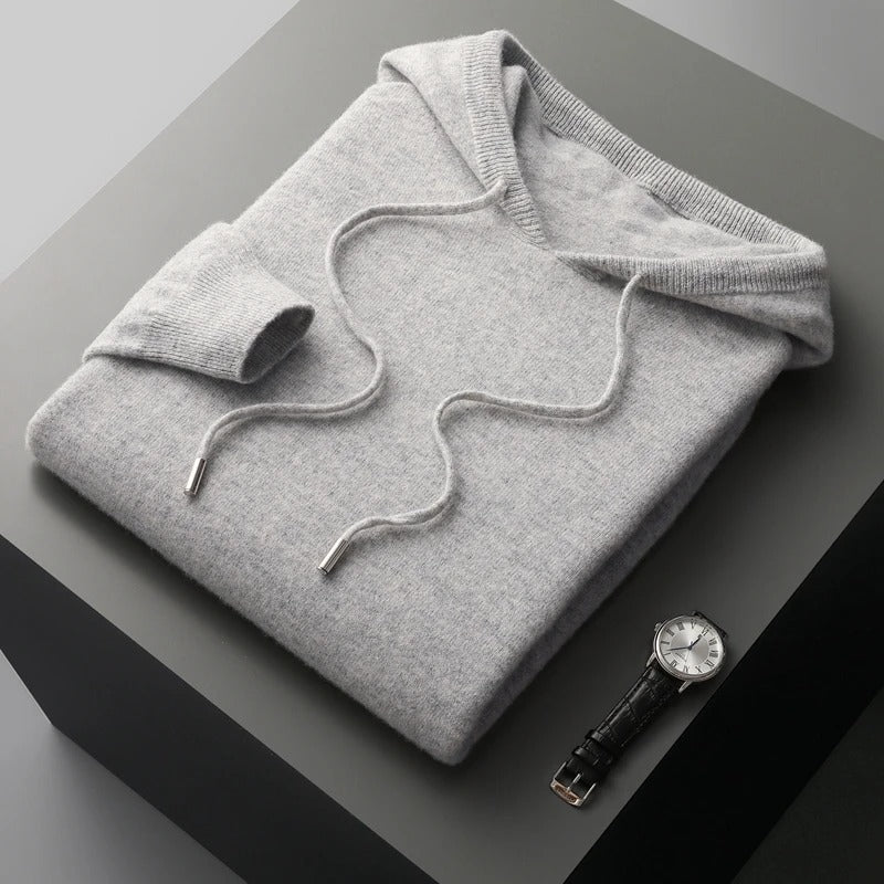 Zane Wool-Blend Men's Hoodie
