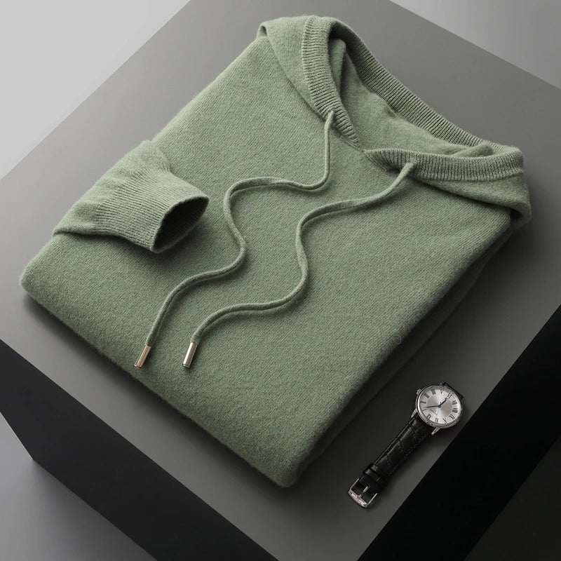 Zane Wool-Blend Men's Hoodie