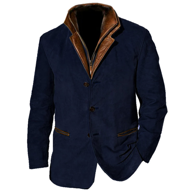 Lex Men's Vintage Buckskin Jacket