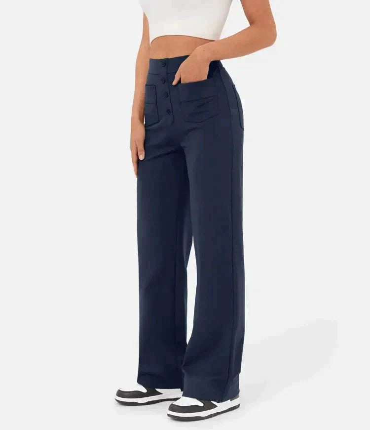 Lisa Elastic Women's Pants